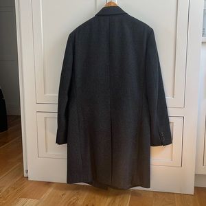 Men’s dark Gray overcoat